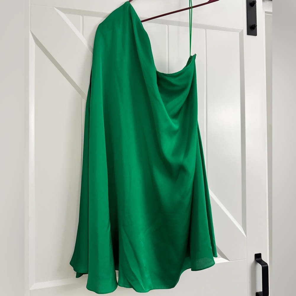 Belle Badgley Mischka Kayla Dress Green